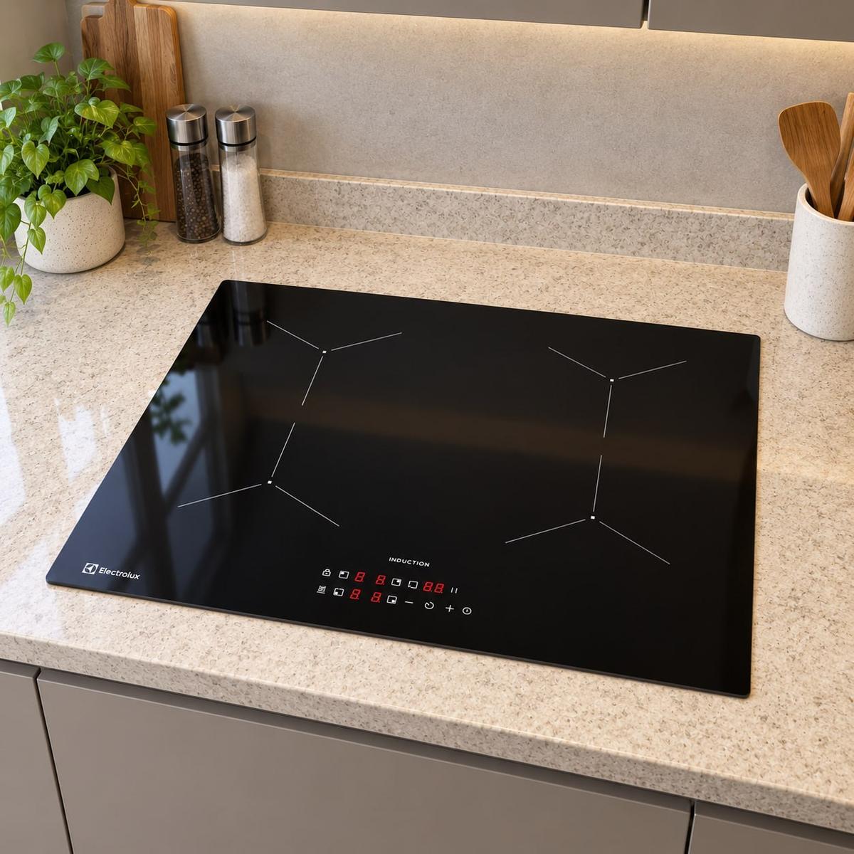 Cooktop 4 Bocas de Indução Electrolux Efficient (IE4TW) 220V
