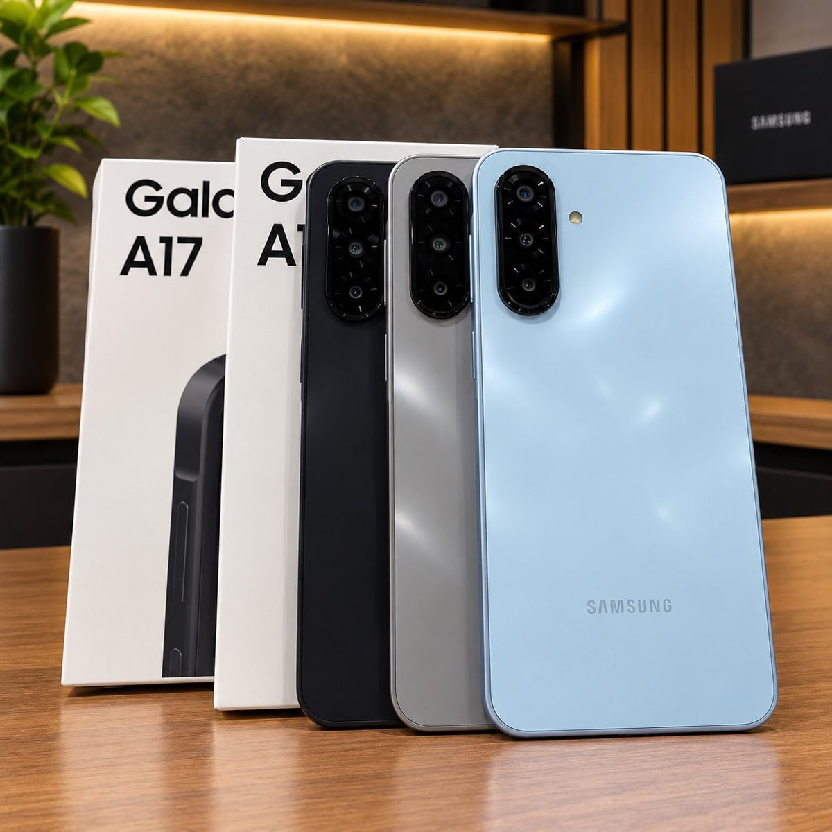 Celular Samsung Galaxy A17 Com Ia, 128gb, 4gb Ram
