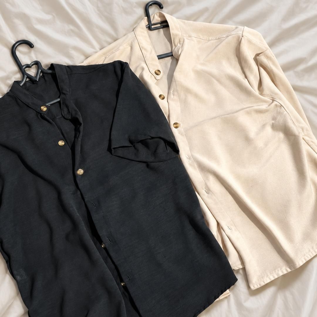 Kit 2 Camisas Gola Padre (M ao GG)