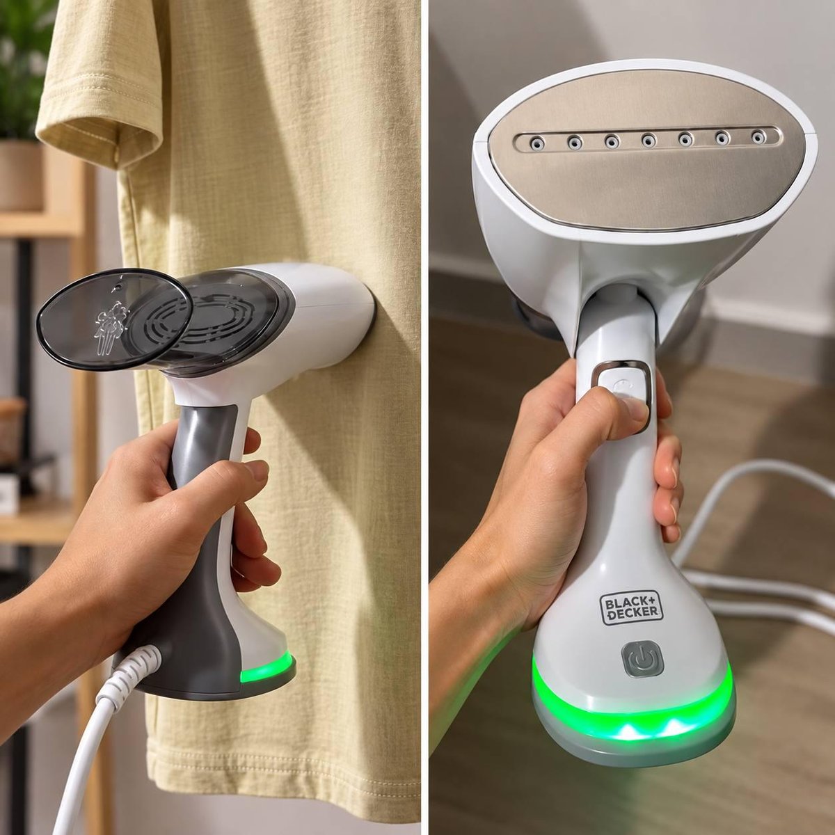 BLACK+DECKER Vaporizador, Ferro de Passar Roupa, Compacto e Portátil, Função Passar a Seco, 3 em 1, modelo BDV3000, Bivolt