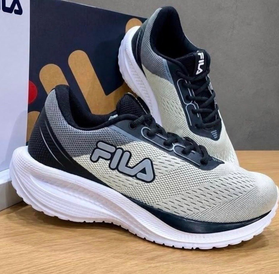 Tênis Fila Rise Up Masculino Confortável Mesh Leve Esportivo