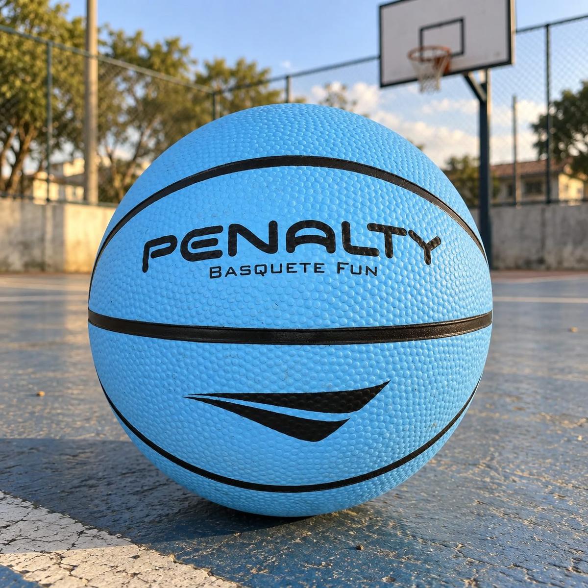 Bola De Basquete Mini Penalty Fun 530155 Cor Azul