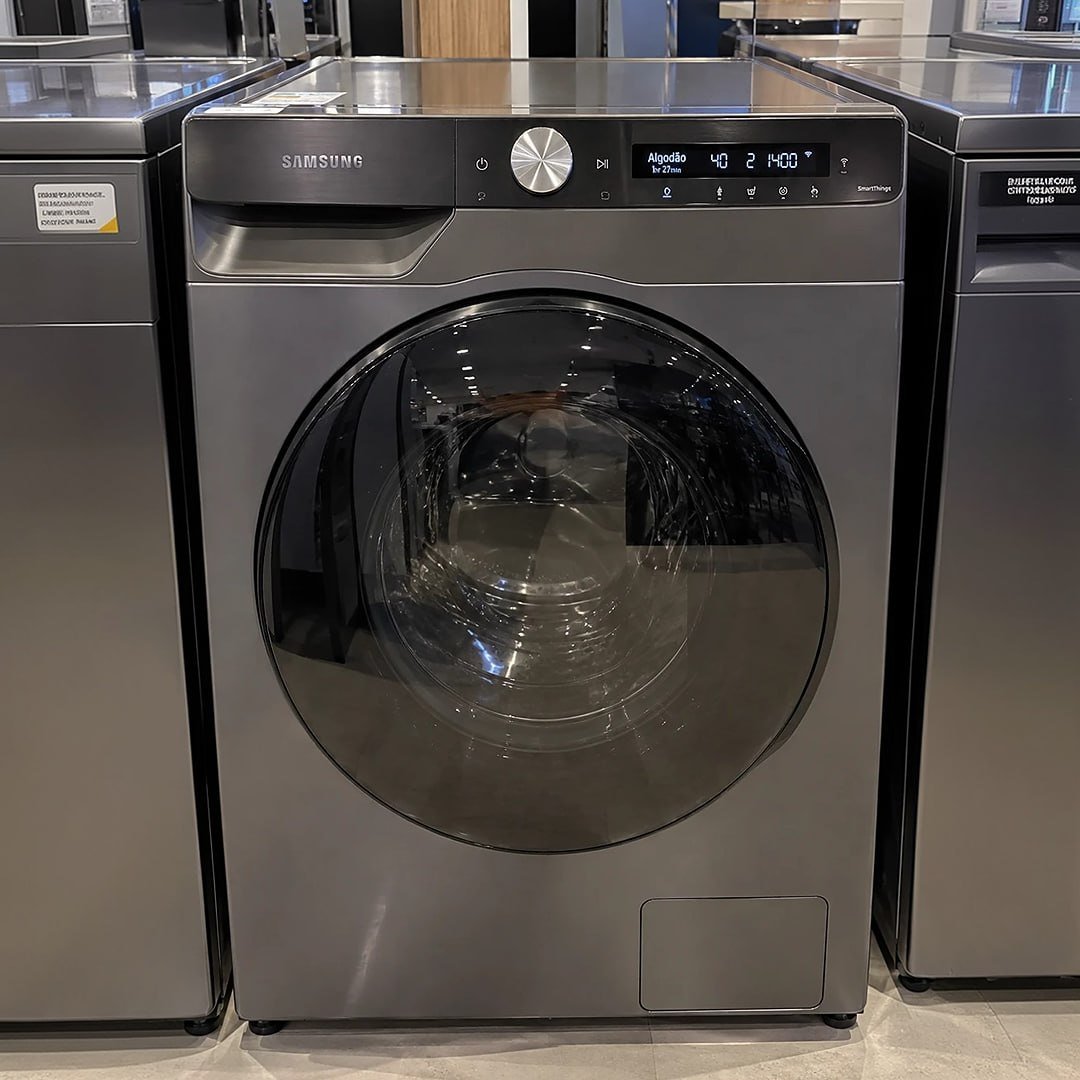 Lava e Seca Smart Samsung WD13T 13kg Digital Inverter 3 em 1 Água Fria