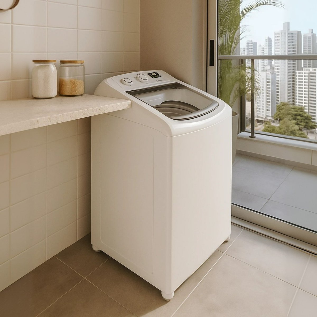 Máquina De Lavar Automática CWM12AB Consul Hasta 12kg Branco 220V