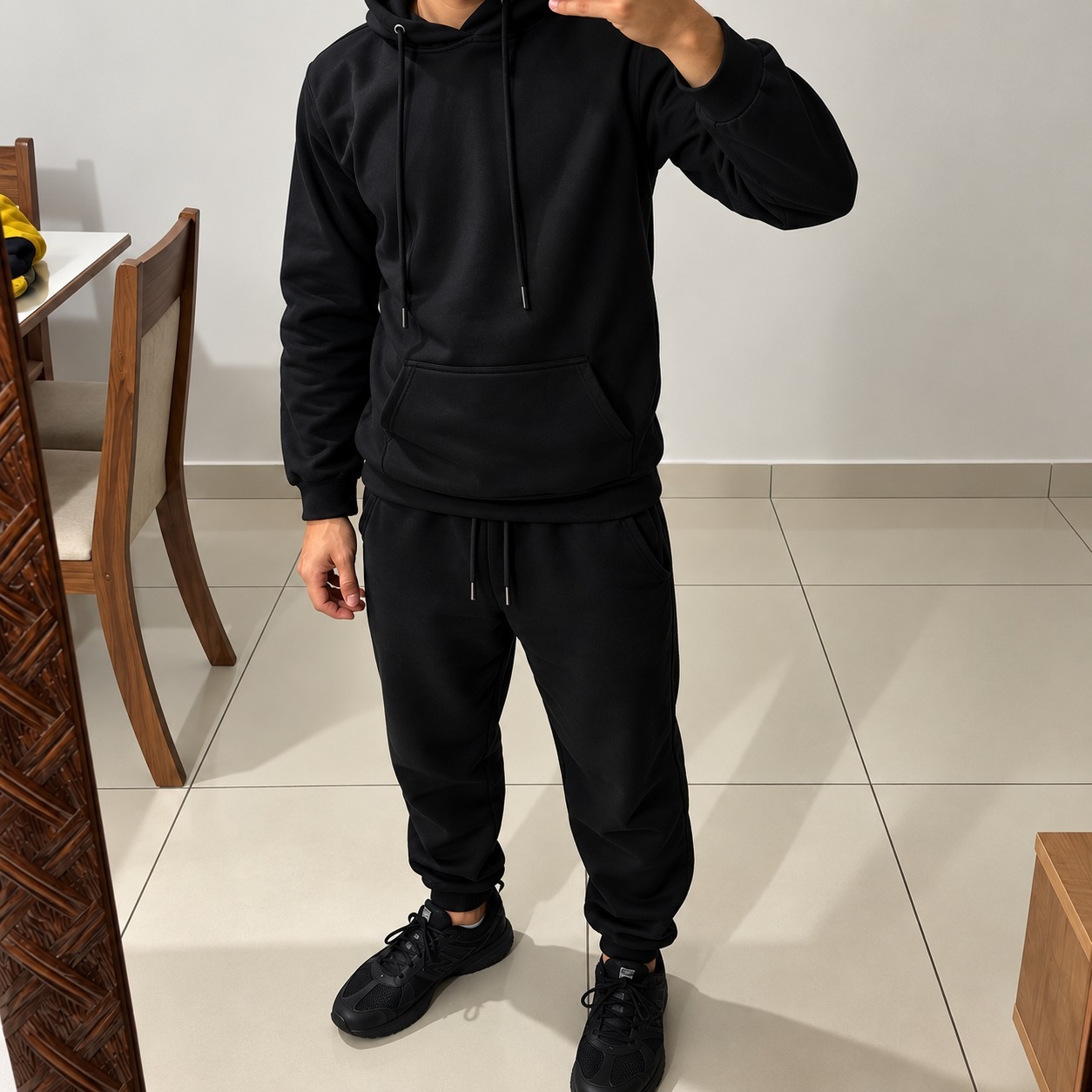 Conjunto Calça E Blusa De Moletom