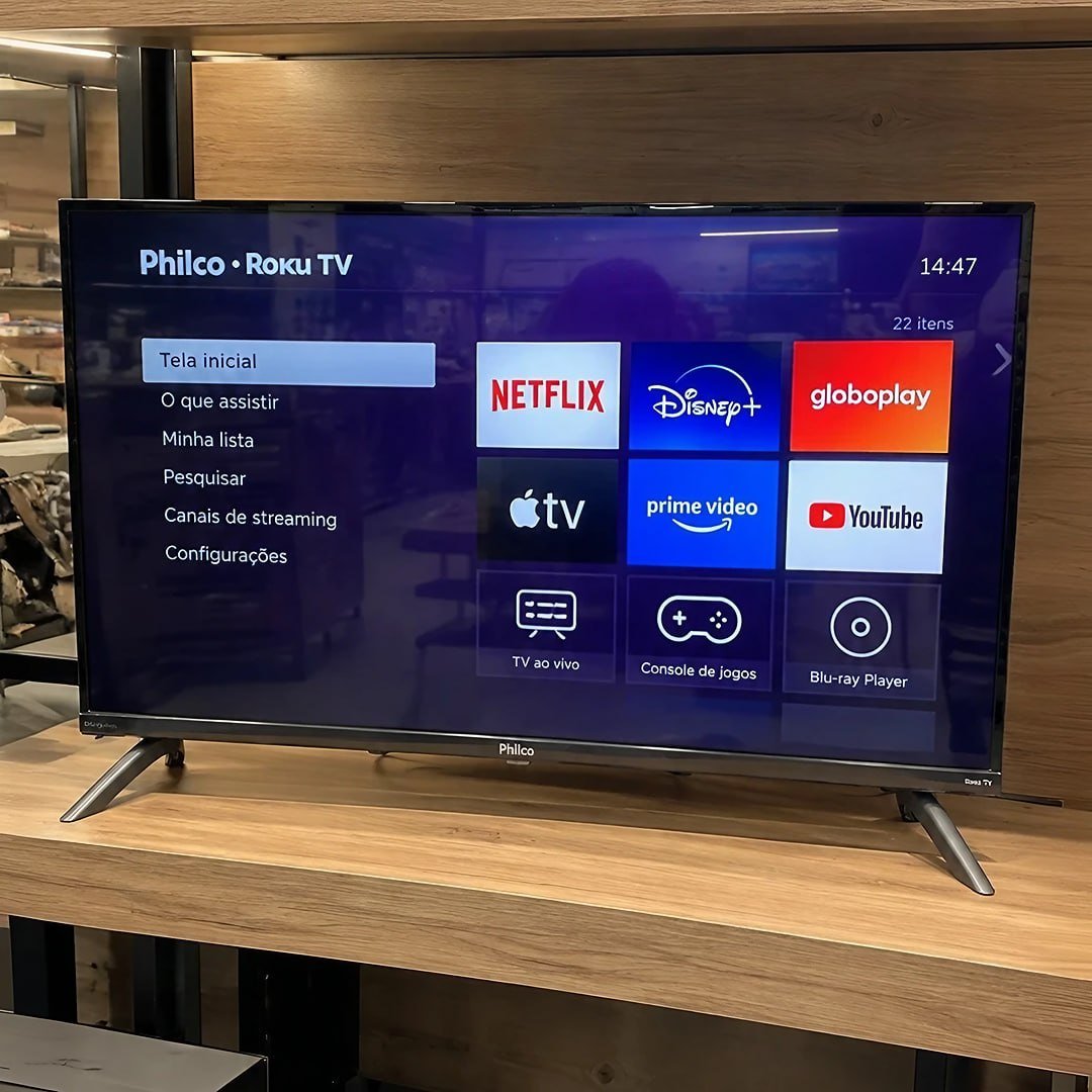 Smart Tv 32 Hd P32crb Roku Tv Hdr10 Philco