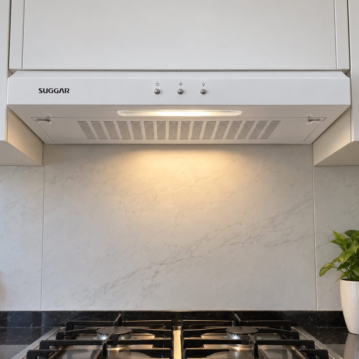 SUGGAR DEPURADOR DE AR SLIM BIVOLT 60CM BRANCO DPS160BIBR