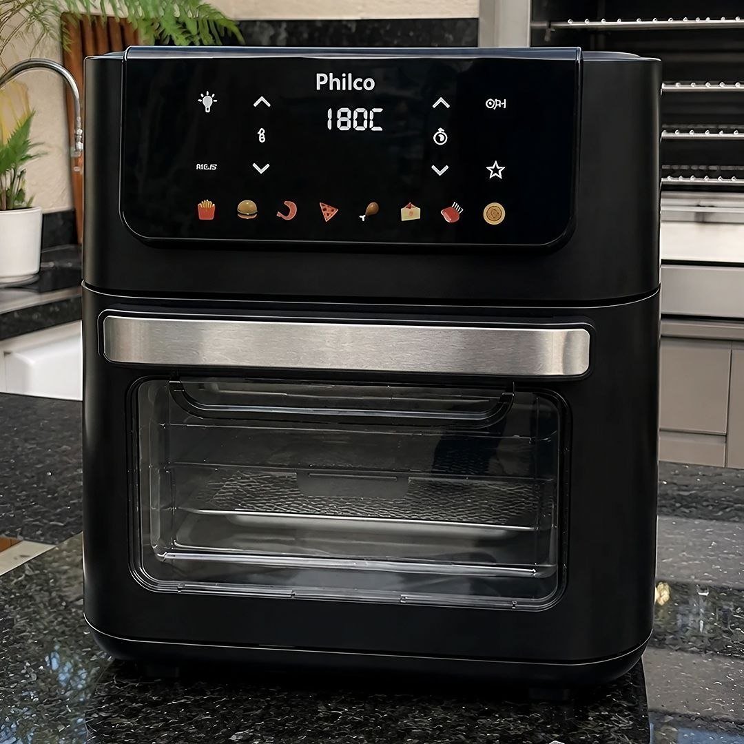 Fritadeira Air Fryer Oven 11 Litros 1800w 8 Funções Philco PAF11B