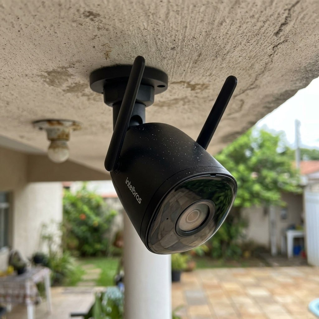Câmera Inteligente Externa Full HD iM5 SC Black Intelbras