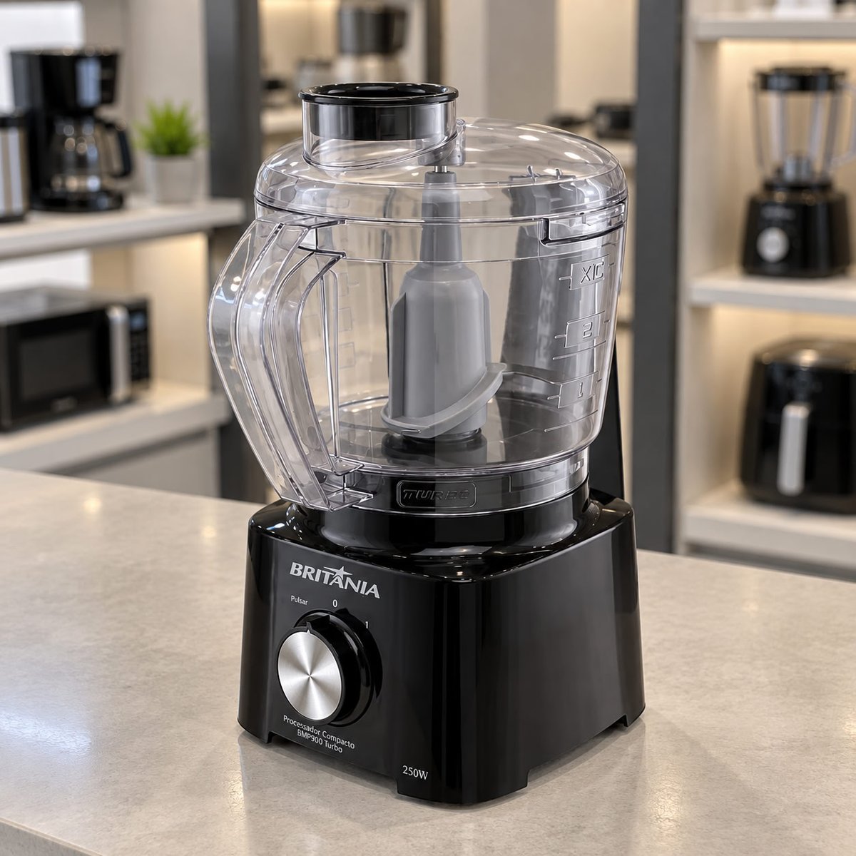 Processador Compacto Britânia 5 em 1 300W BMP900P Turbo