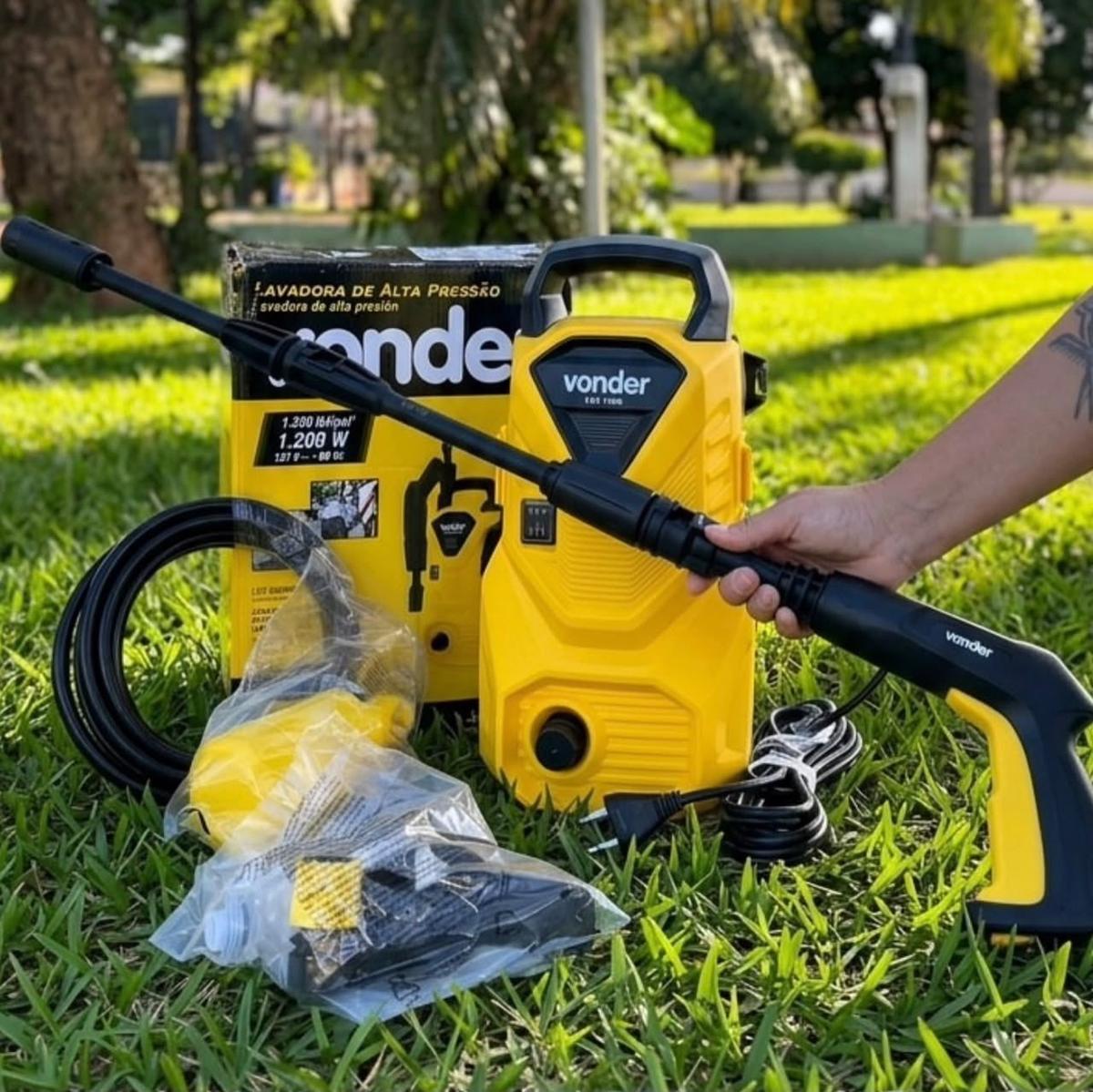 Lavadora De Alta Pressão Vonder Leve Lav 1300 90bar
