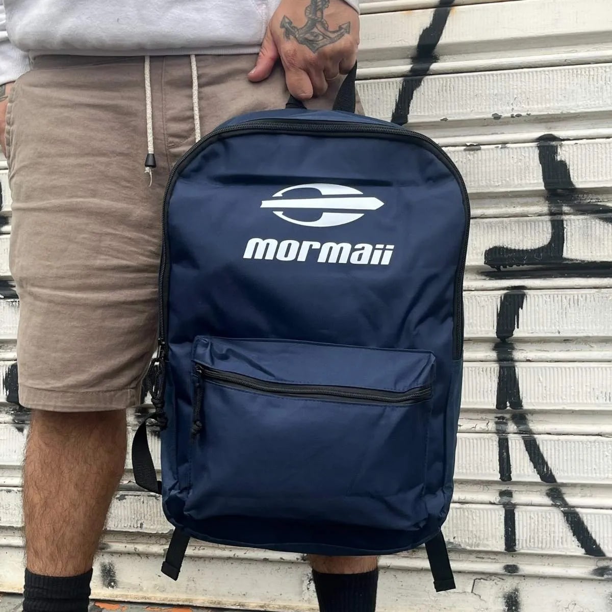 Mochila Mormaii Resistente Casual 21 Litros Básica Azul