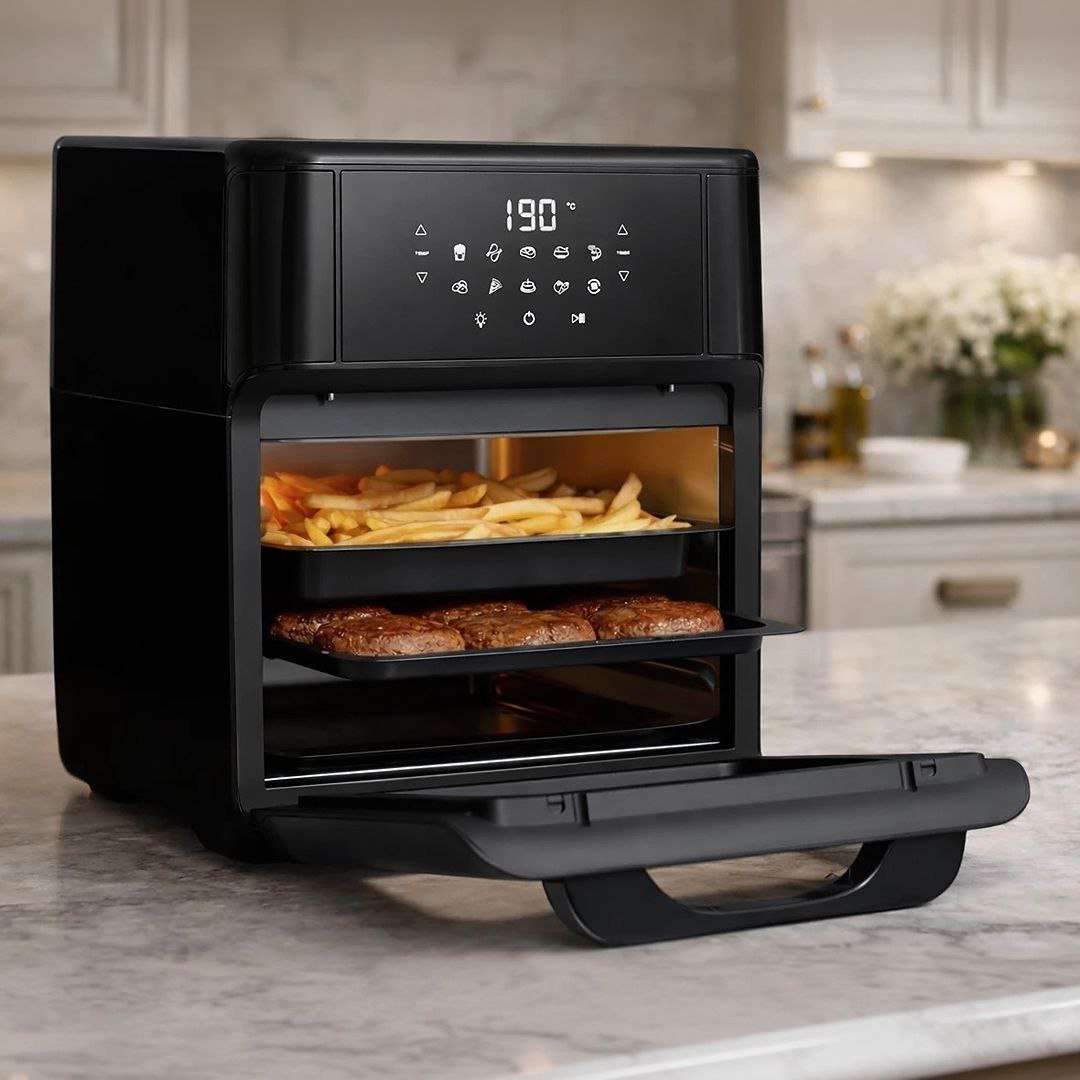 Fritadeira Elétrica AFON-12L-BG Forno Oven 12 Litros Preto Mondial