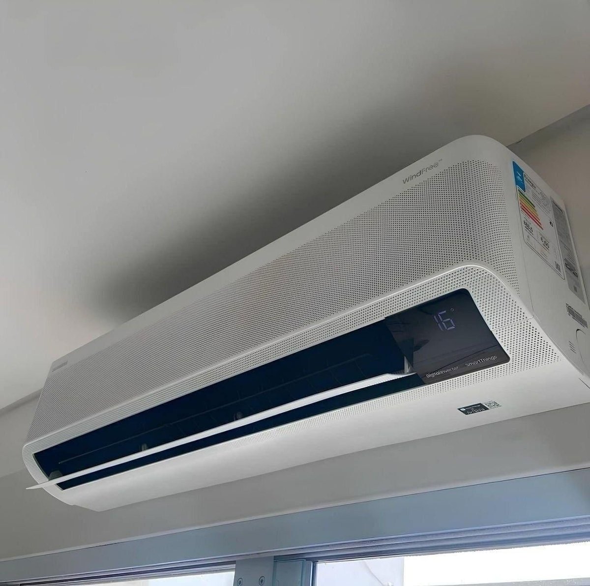 Ar-condicionado Split Samsung Inverter Windfree Ai Pro 12.000 Btus Frio Ar60h12d1awnaz