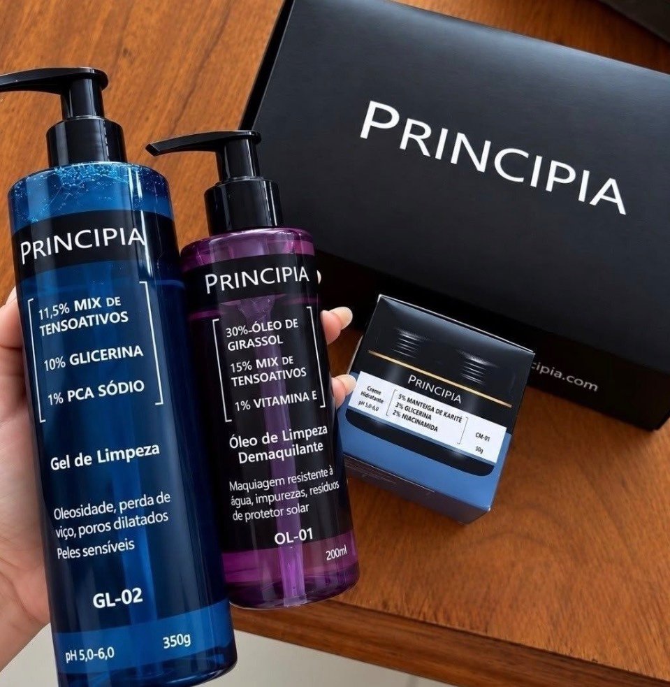 Kit Limpeza E Hidratação Principia