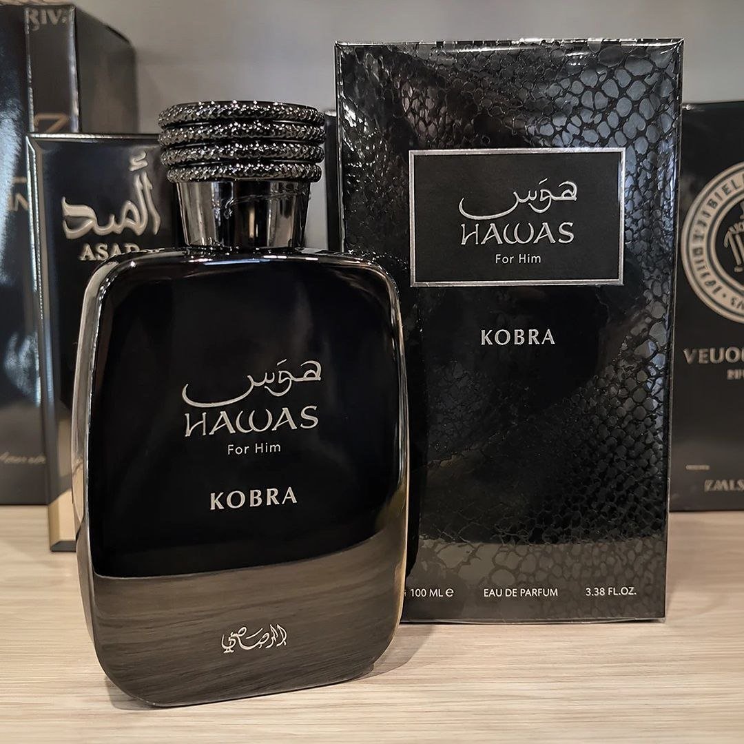 Perfume Hawas Kobra Rasasi Masculino Edp 100ml