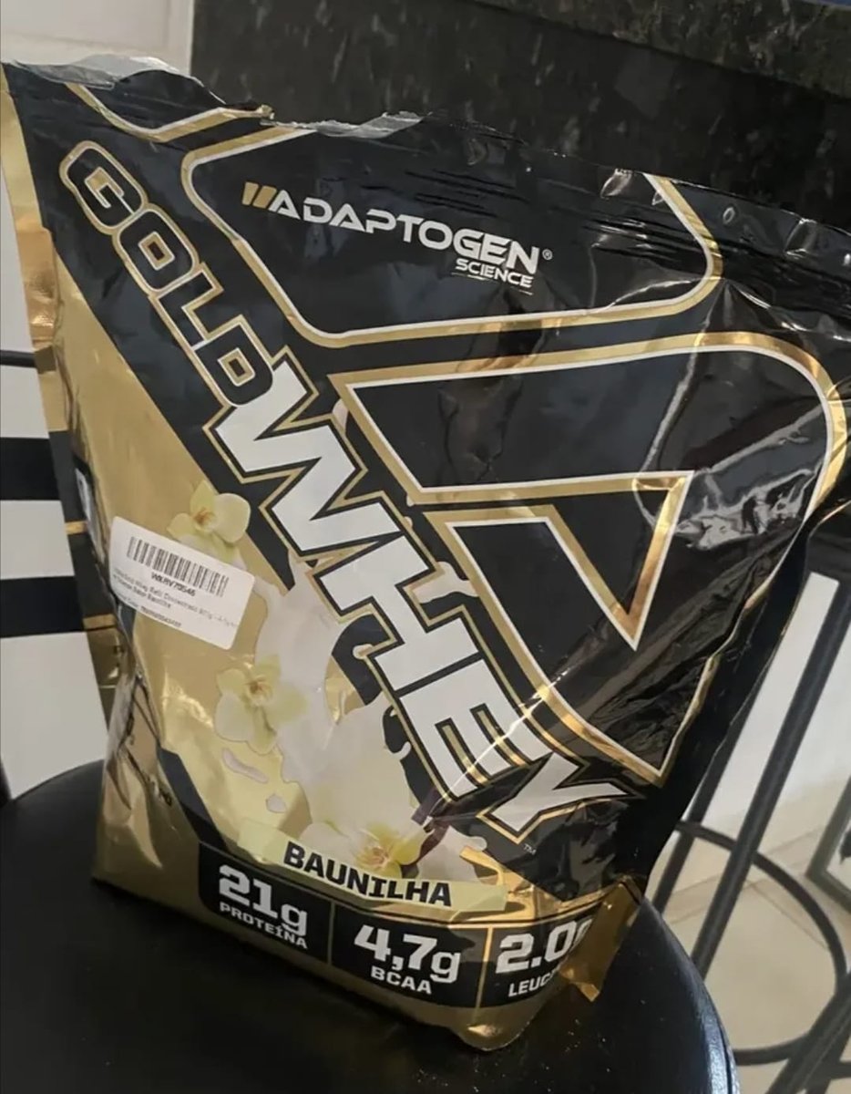 100% Gold Whey Refil Concentrado 900g - Adaptogen Science