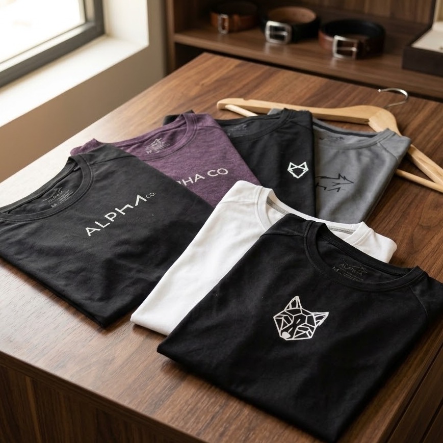 Kit 6 Camisetas Mais Procuradas Alpha (P ao XXG)