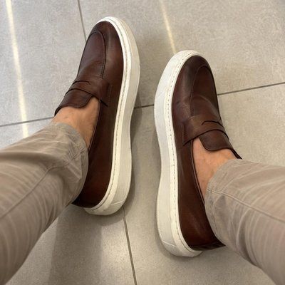 Sapato Loafer Masculino Mocassim Couro Casual Comfort Luxo (37 ao 46)