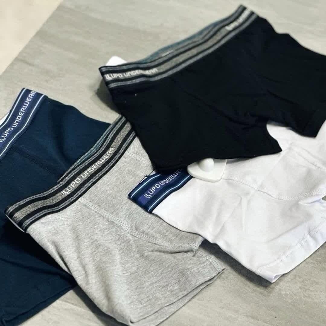 Kit 10 Cuecas Box Lupo Algodão Boxer Masculina Cotton (P ao G)
