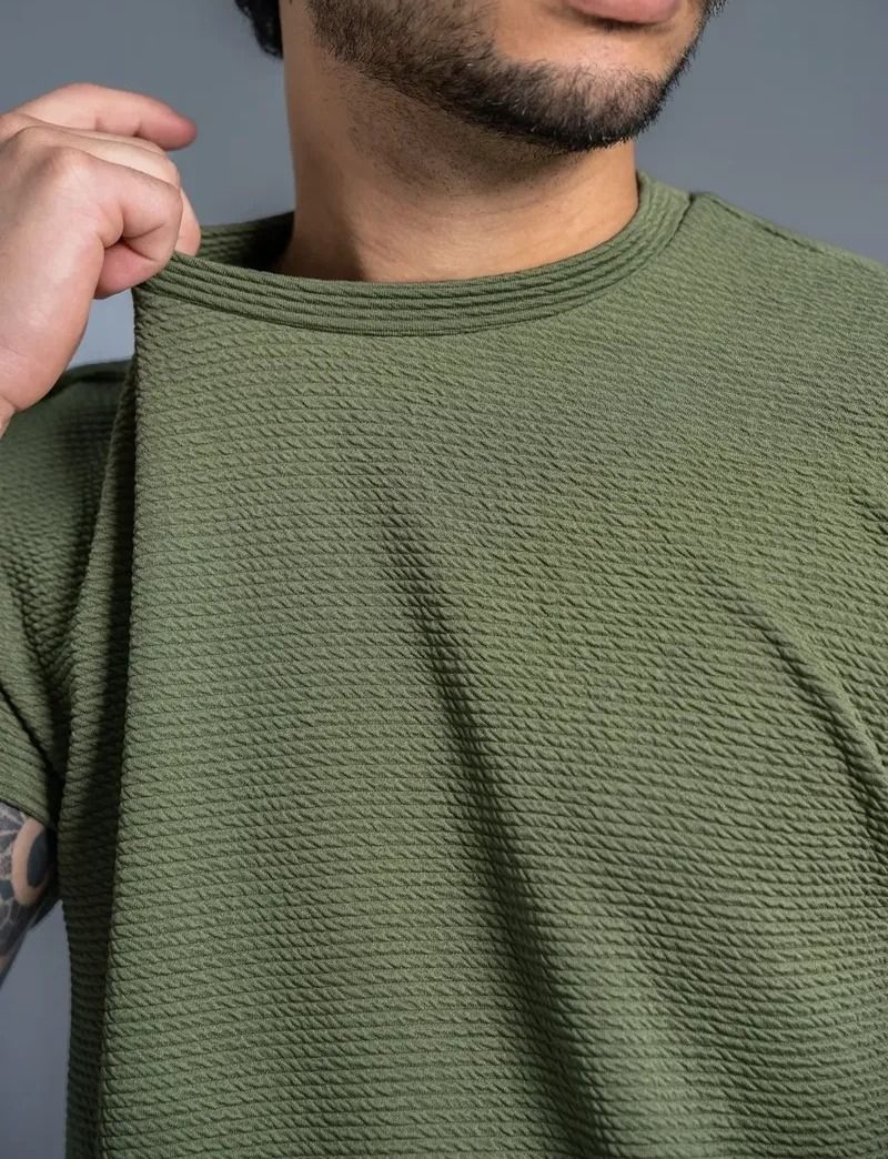 Camiseta Masculina Manga Curta Confortável Dia A Dia (P ao GG)