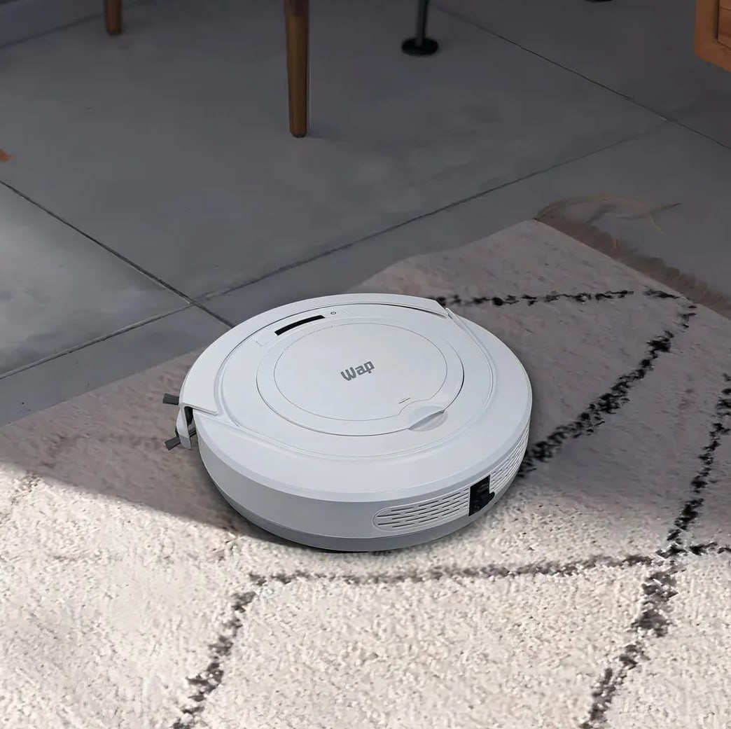Robô Aspirador de Pó WAP Robot W90 Pérola Bivolt