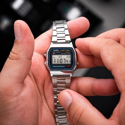Relogio Casio Unissex Vintage Prata