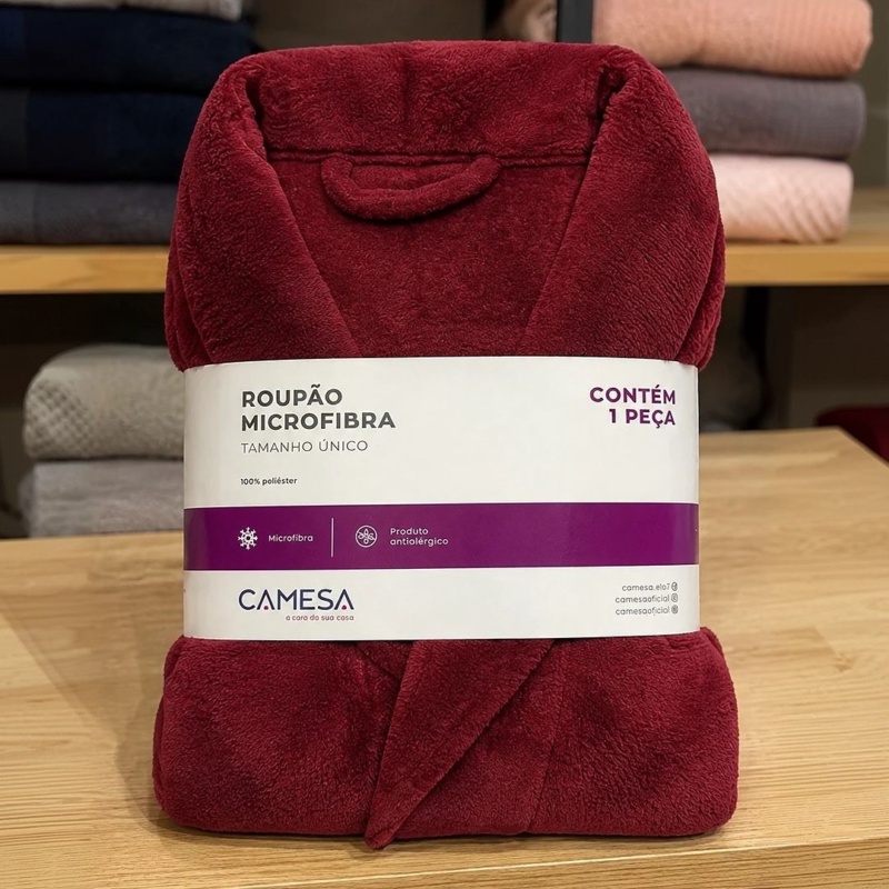 Roupão Microfibra Adulto Extra Macio Unissex Várias Cores