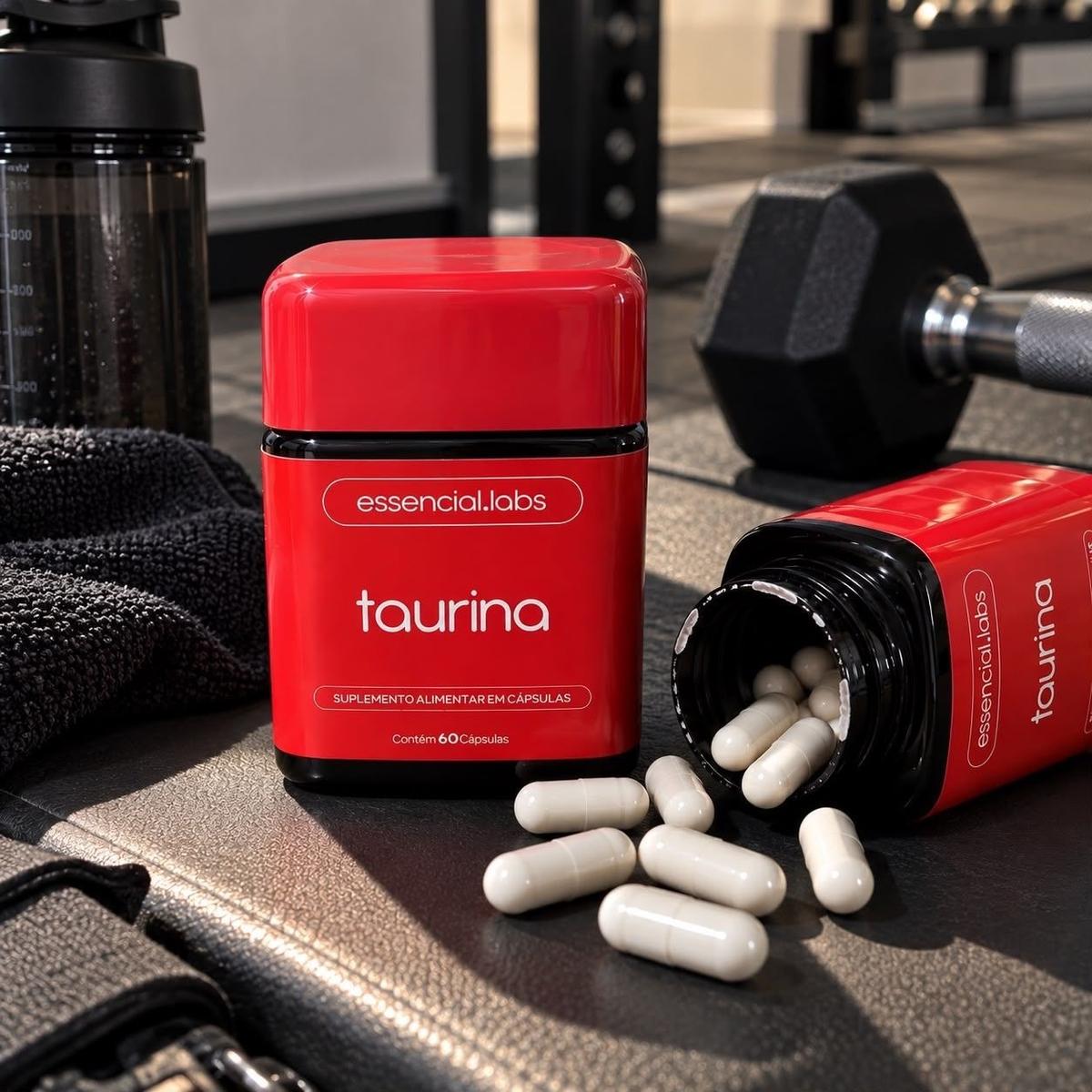 Taurina 1000mg 60 Cápsulas