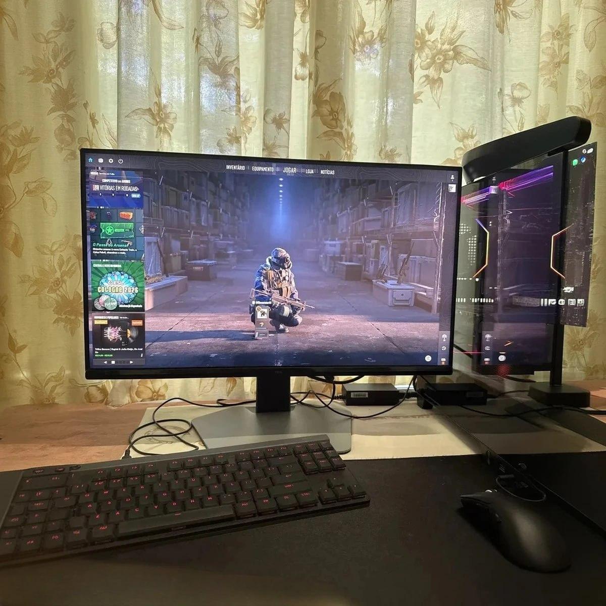 Monitor Gamer Tcl 25 Polegadas Qd-Mini Led Full Hd G64 300hz 1ms (Gtg) Freesync Hdr 600 Nits 25g64
