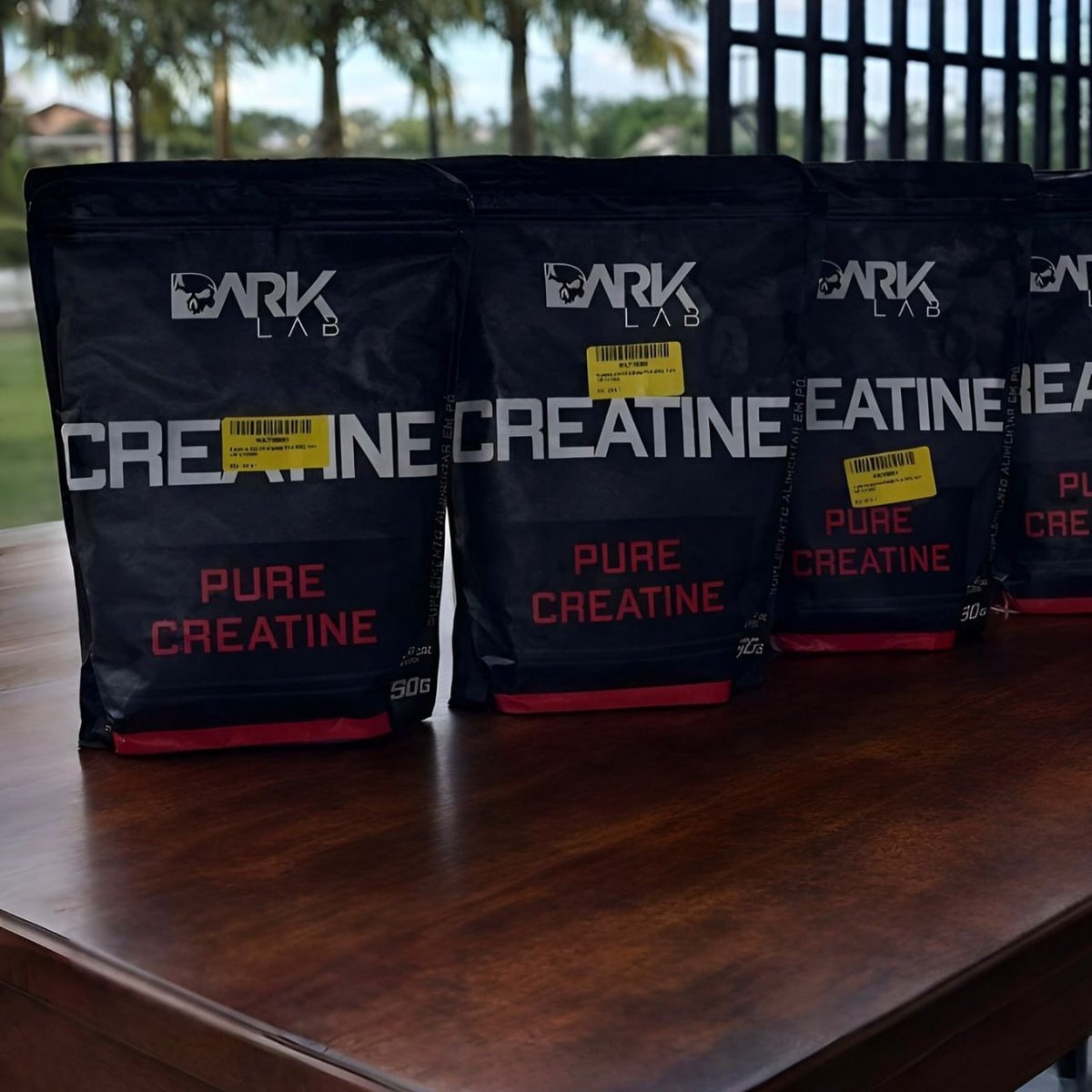 3x Creatina Monohidratada Pura 500g Dark Lab Unidade