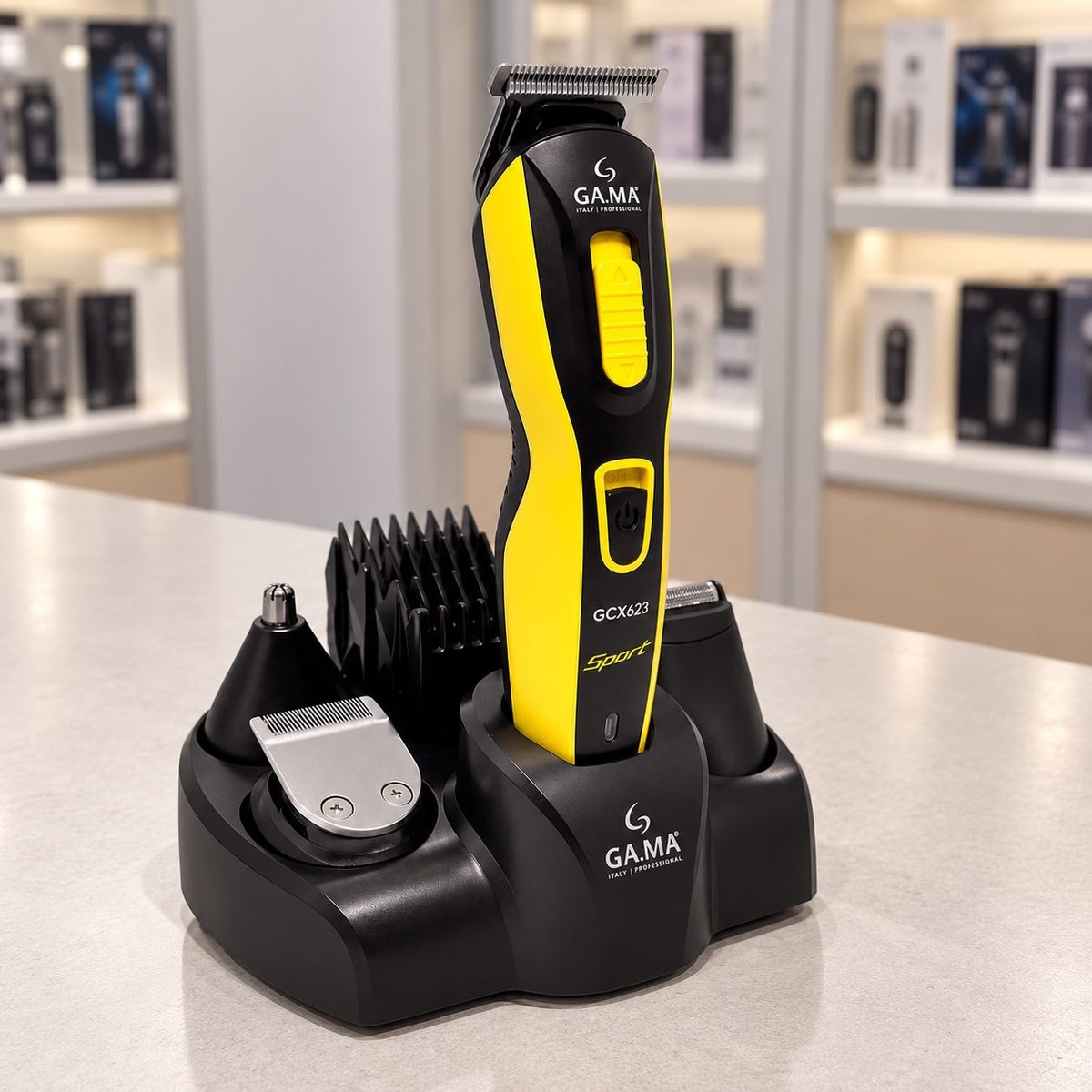 GA.MA ITALY Aparador de Pelos Multi-Styler GCX623 Sport Bivolt