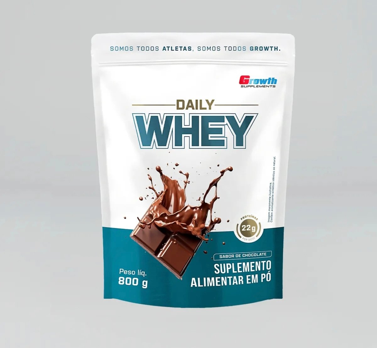 Daily Whey Protein 800g Growth Supplements
