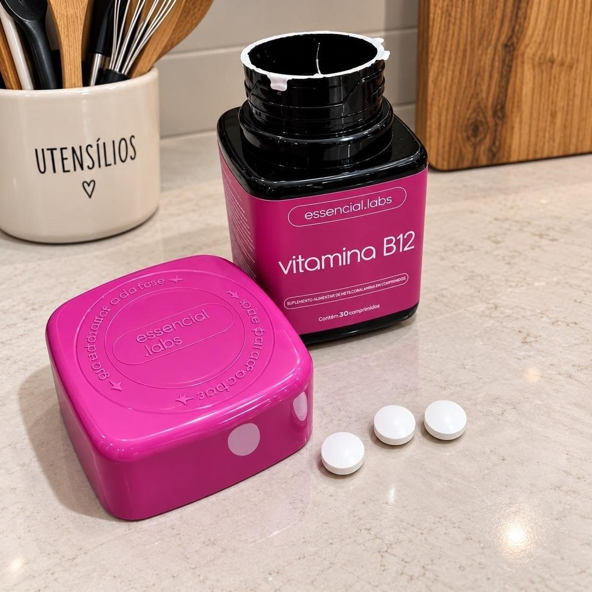 Vitamina B12 Metilcobalamina 30 Doses Essencial Labs