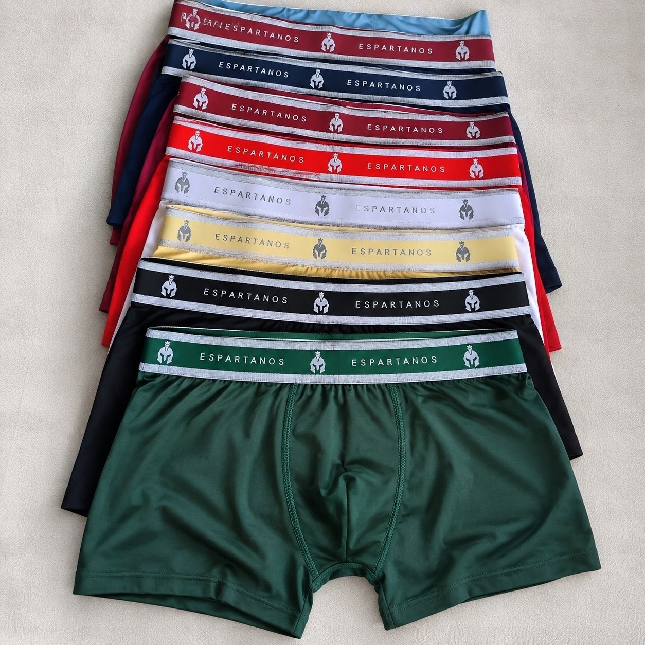 Kit Com 5 Cuecas Boxer Masculina Microfibra Original (P ao M)