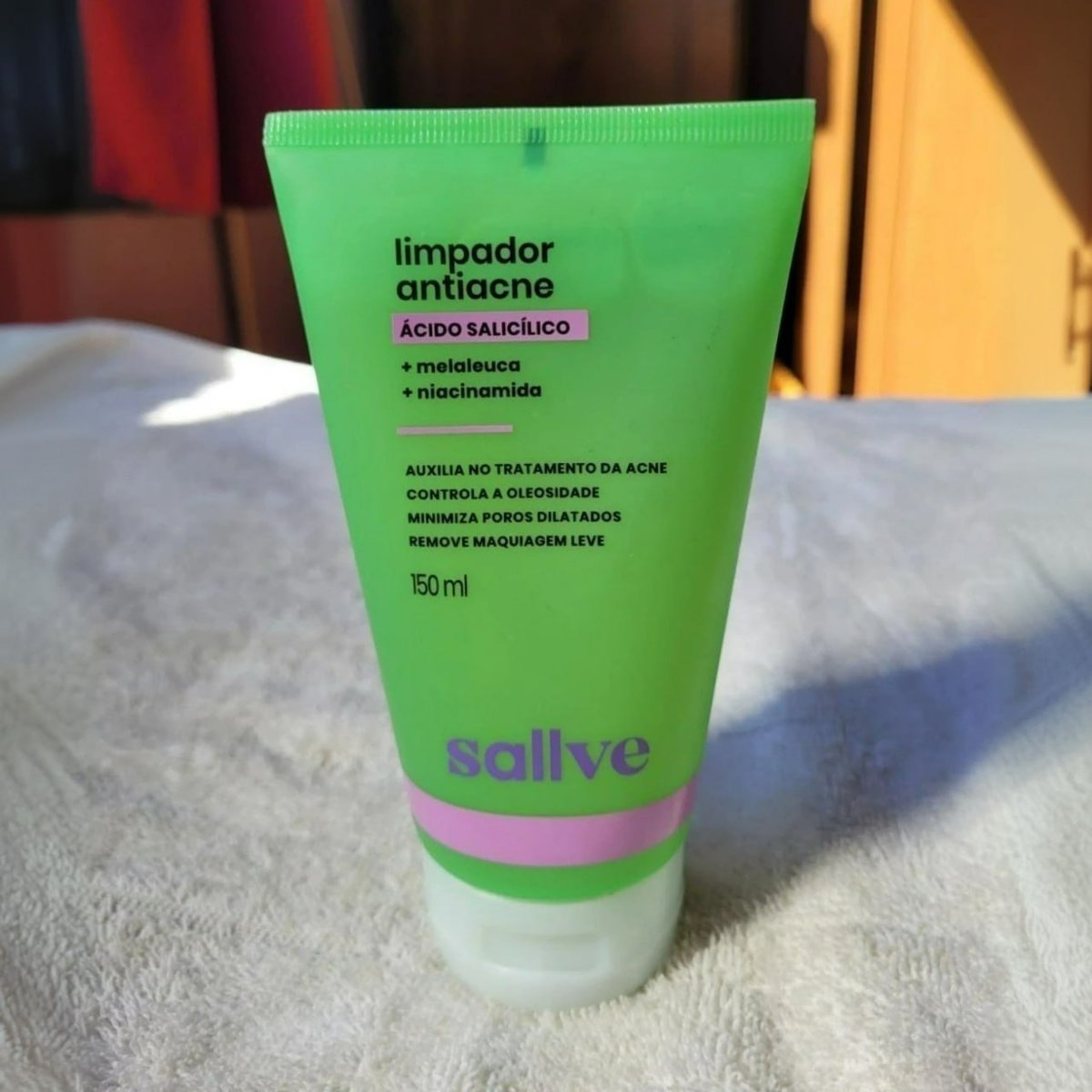 Sallve Limpador Antiacne 150Ml - Ácido Salicílico