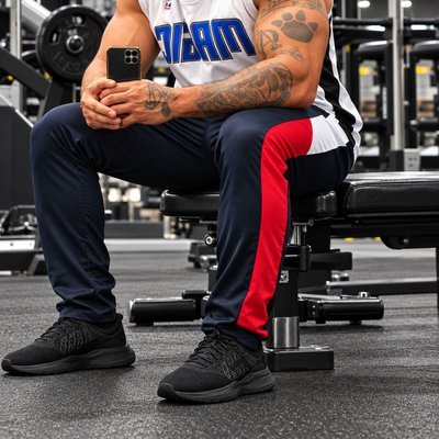 Kit 2 Calça Moletom Masculina Academia (M e G)