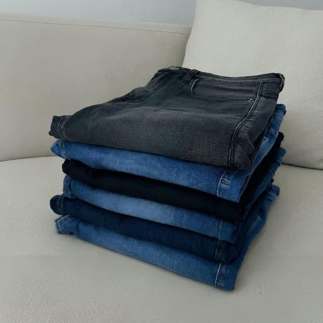 Kit 3 Calças Jeans Masculina Com Elastano Super Confortável (36 ao 48)