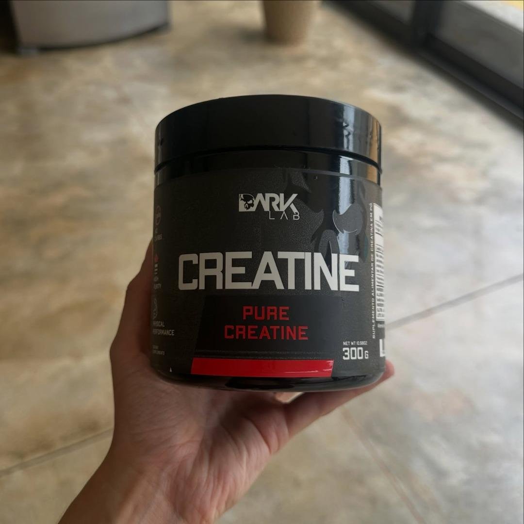 Creatina Monohidratada em Pote 300g 100% Pura Dark Lab