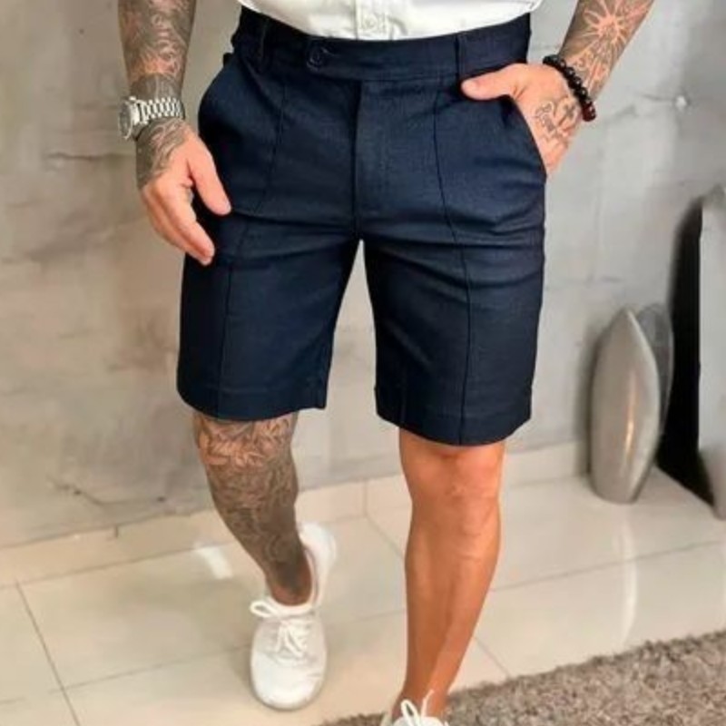 Shorts Bermuda Bengaline Nervura Masculino Colorida Premium (38 a 46)
