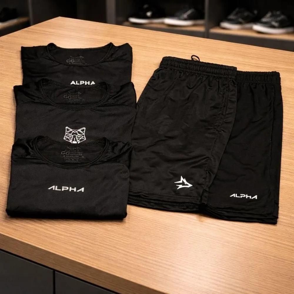 Kit 5 peças Alpha