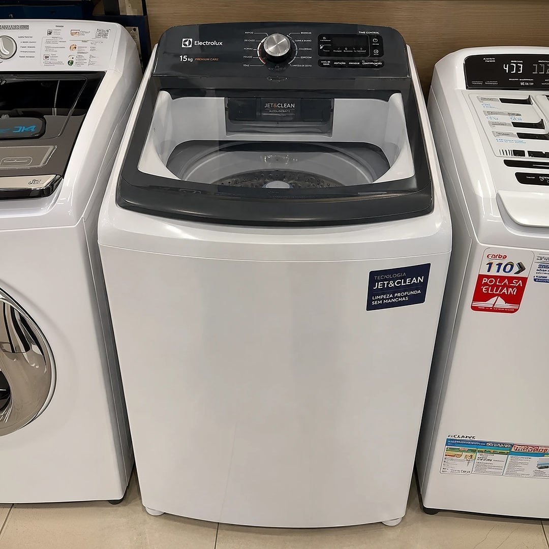 Máquina de Lavar 15kg Electrolux Premium Care LEC15 127V