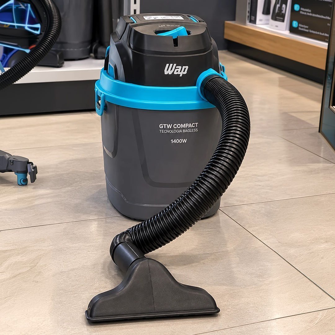 Wap Aspirador De Pó E Líquido Portátil Gtw Compact 1400w 220V