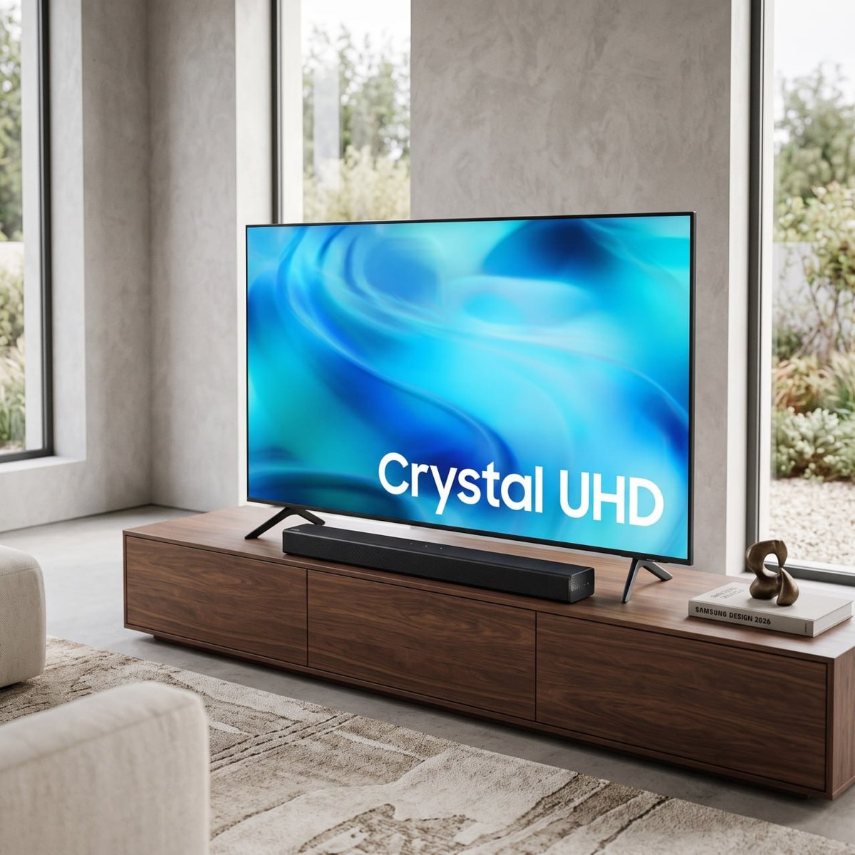 Samsung Smart TV 58" Crystal UHD 4K 2026 + Soundbar Samsung HW-B400F
