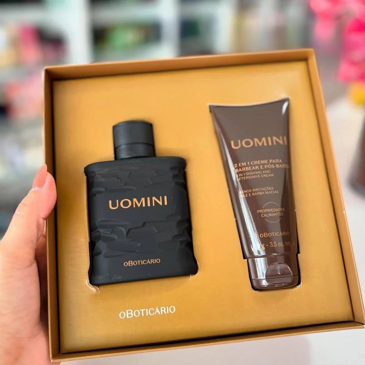 Kit Presente Uomini O Boticário Clássico Masculino Tradicional Original