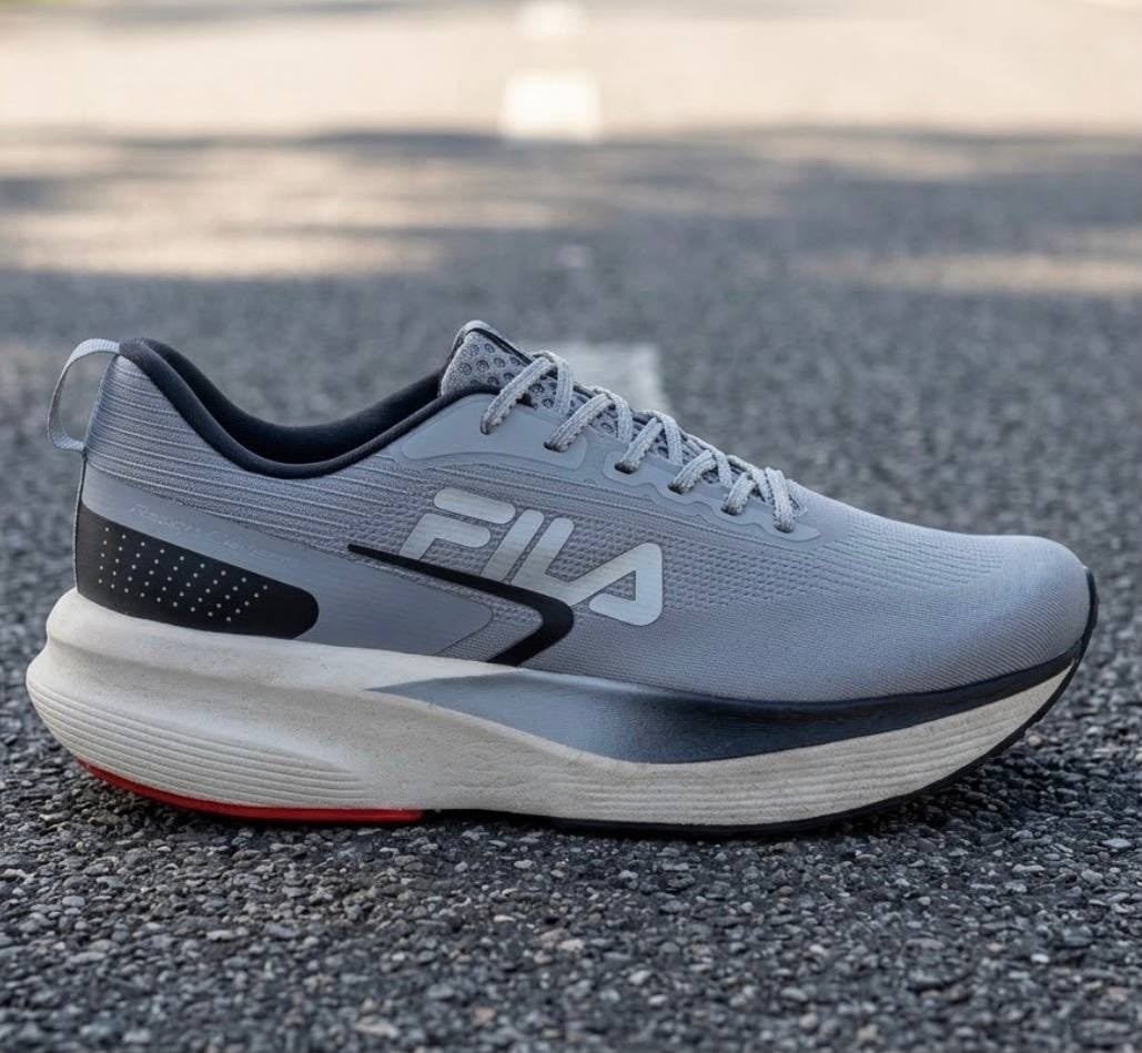 Tênis Fila Racer Fastpace Cinza E Preto