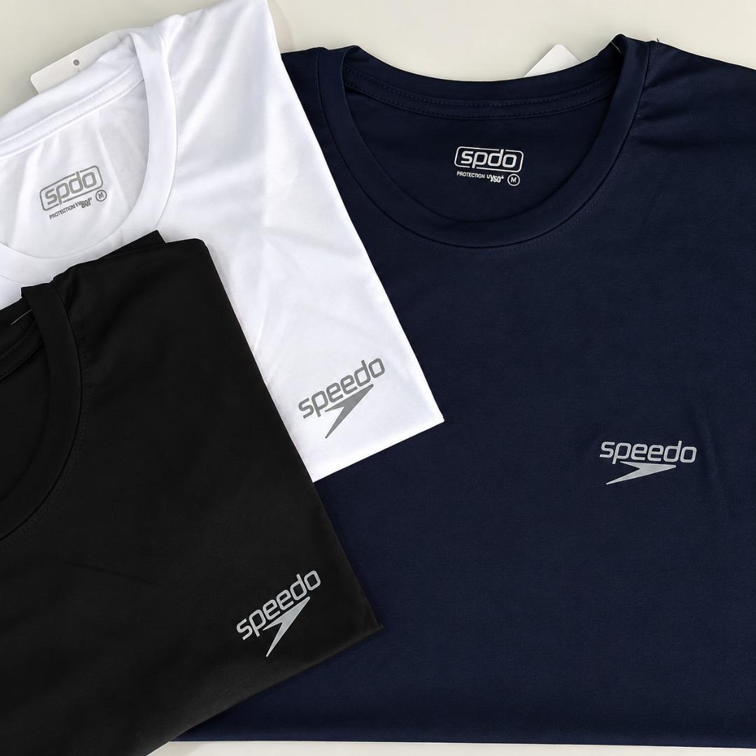 Kit com 2 Camisetas Speedo Dry Fit
