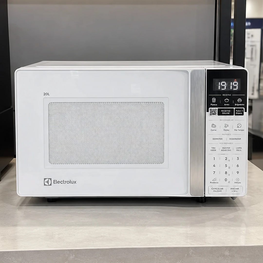 Micro-ondas Electrolux Efficient 20L Branco (ME20B) 127V