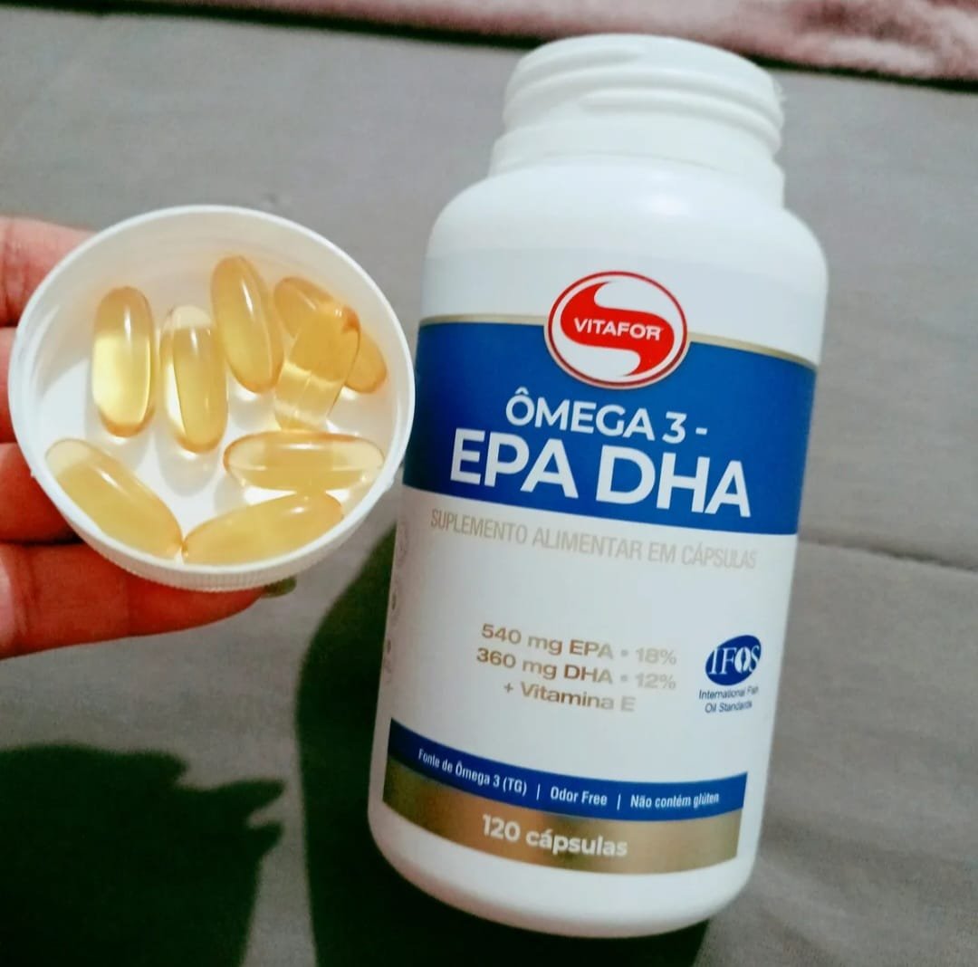 Vitafor Omega 3 EPA DHA - 120 capsulas