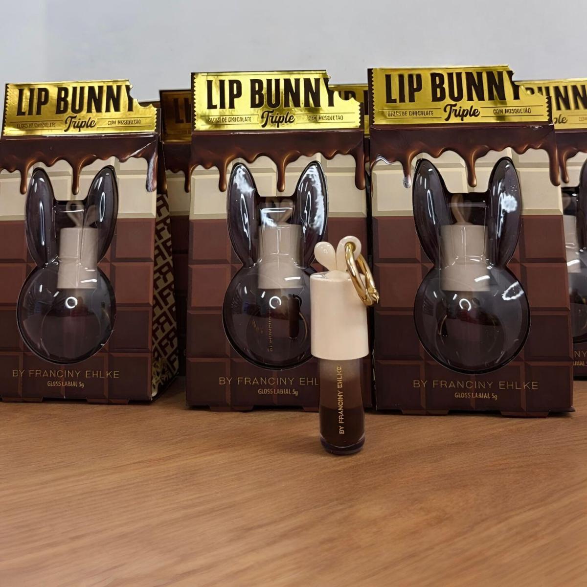 Gloss Labial Lip Bunny Triple - Fran By Franciny Ehlke